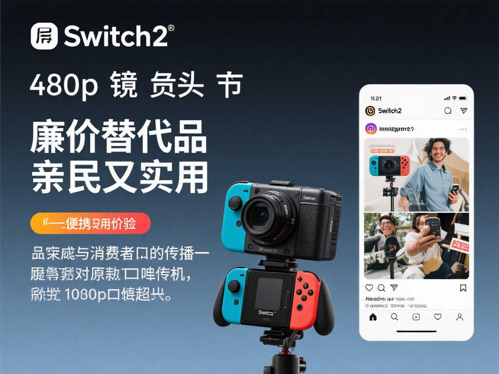 Switch2食人花480p镜头爆火 人气逆袭超越原版1080p机型 Switch2食人花480p镜头爆火 人气逆袭超越原版1080p机型